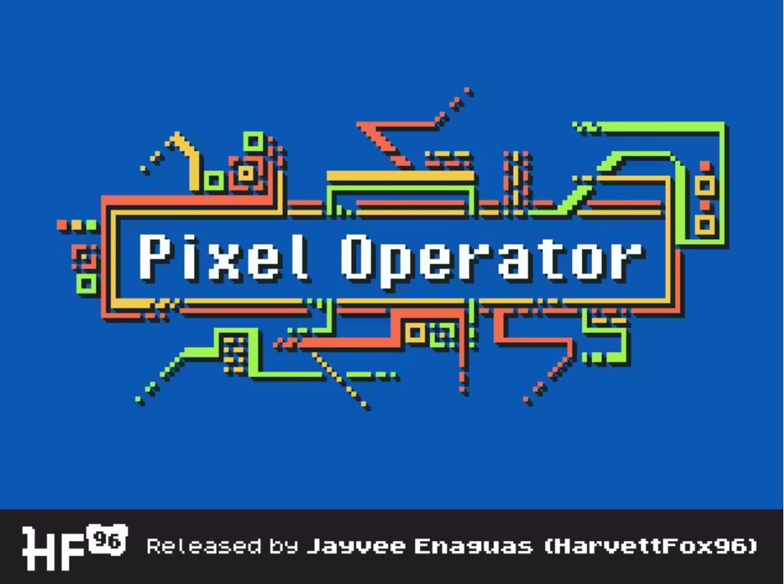 Przykład czcionki Pixel Operator Regular