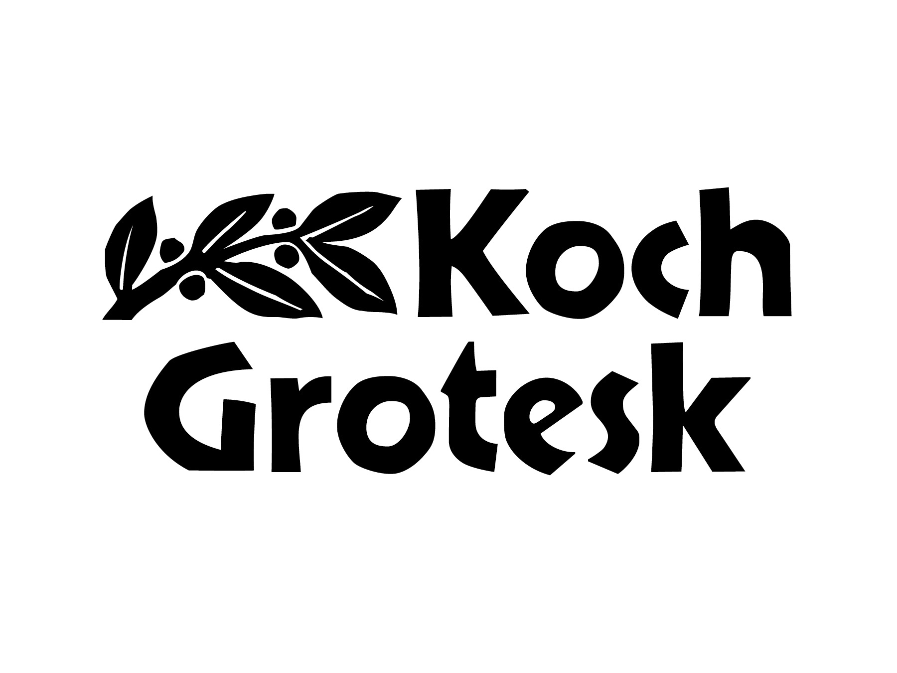 Przykład czcionki Koch Grotesk 16TertiaMinuskel