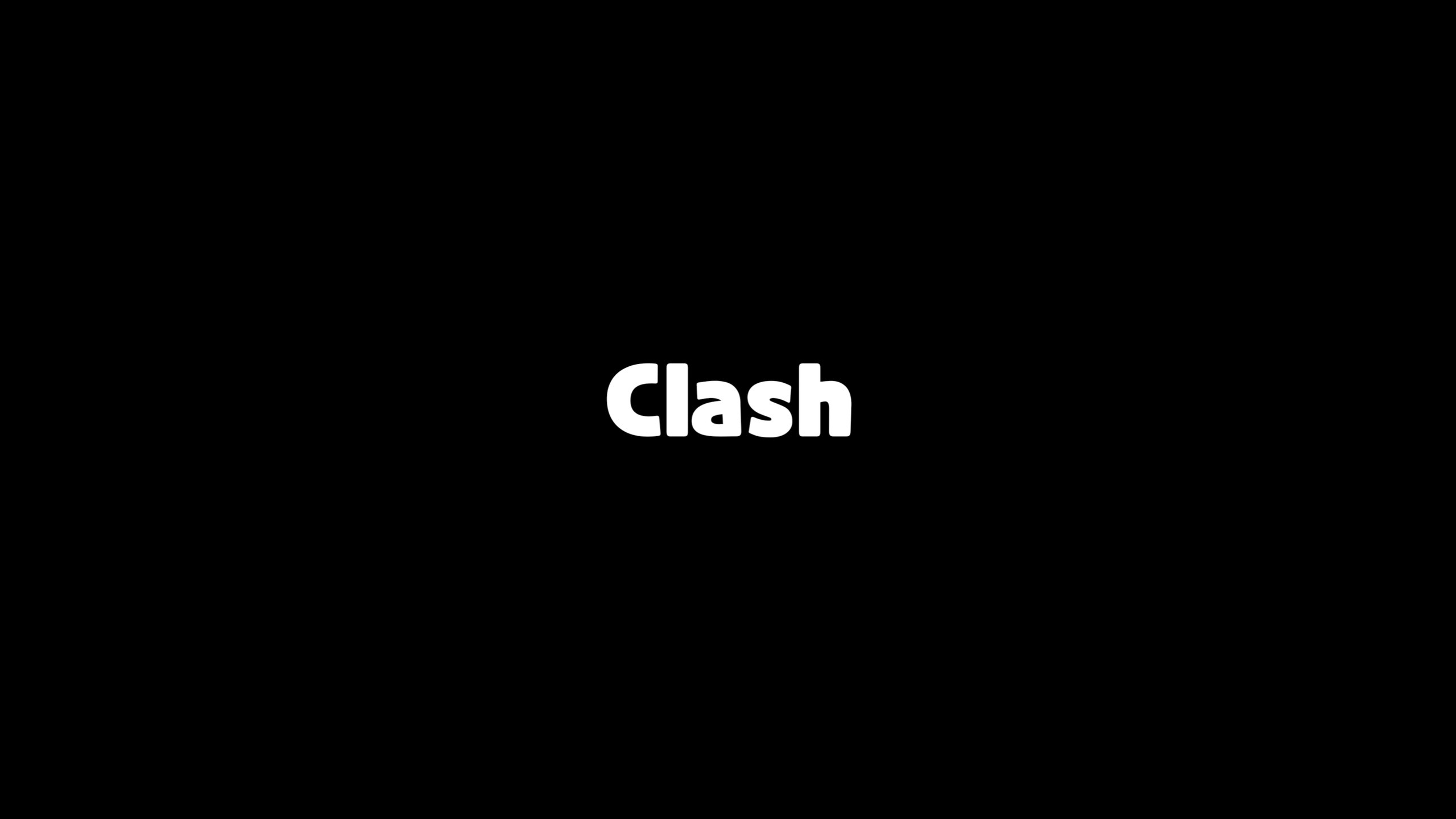 Przykład czcionki CLASH OF CLANS Open