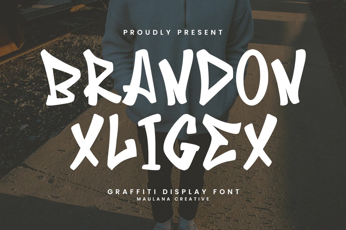 Przykład czcionki Brandon Xligex Regular