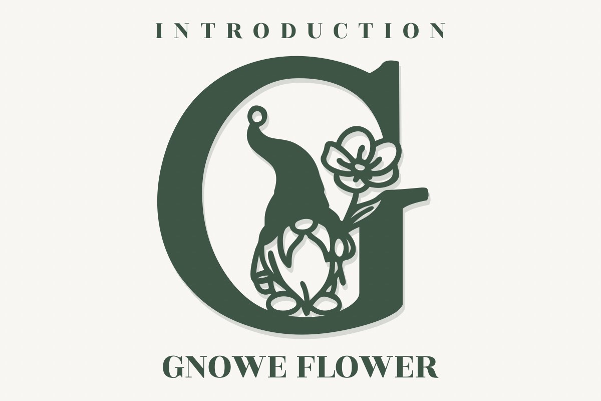 Przykład czcionki Gnome Flower