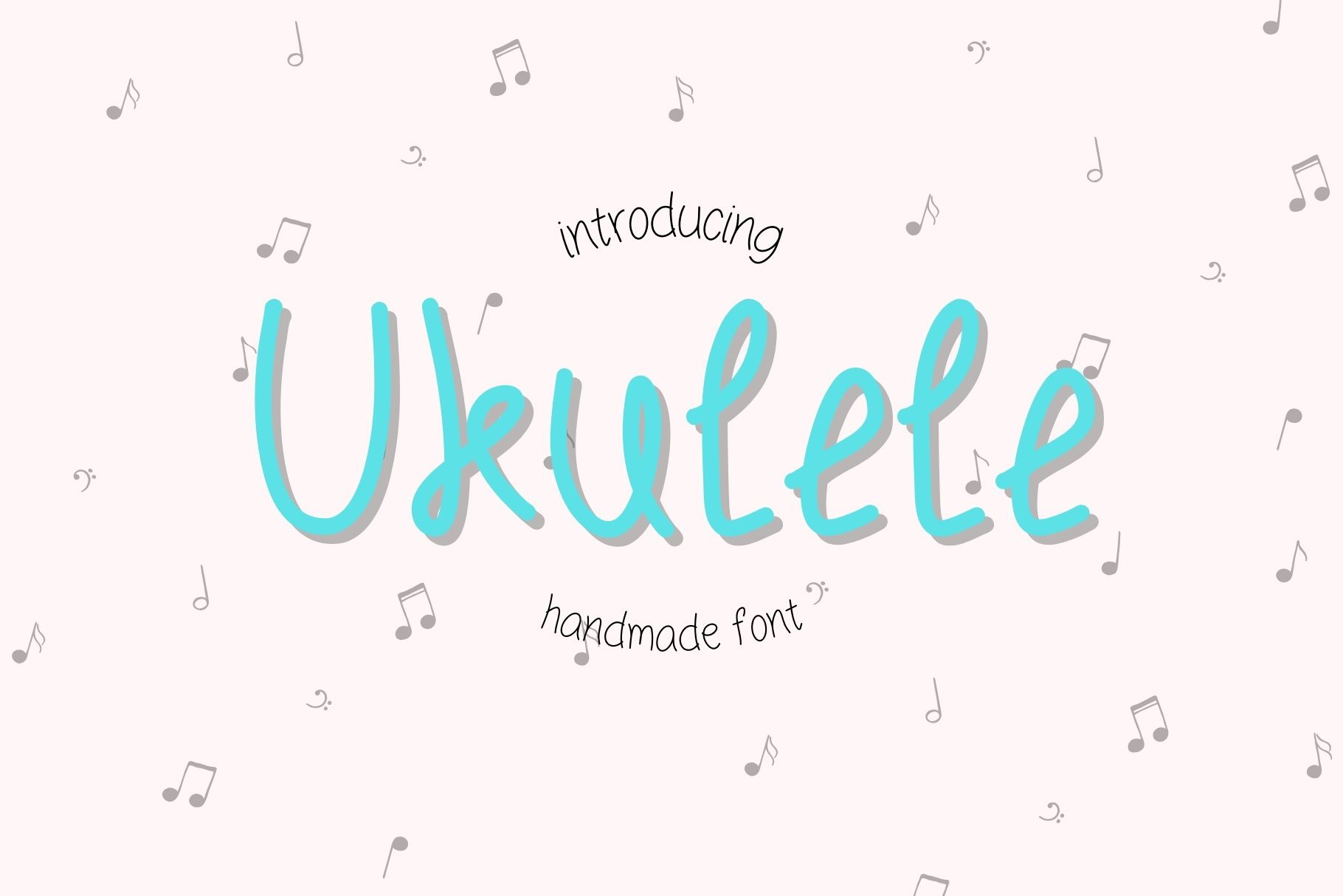 Przykład czcionki Ukulele