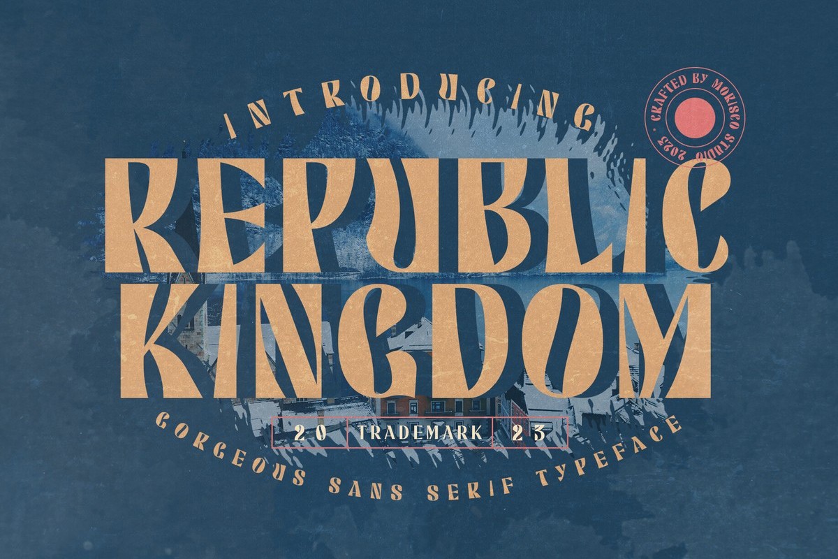 Przykład czcionki Republic Kingdom