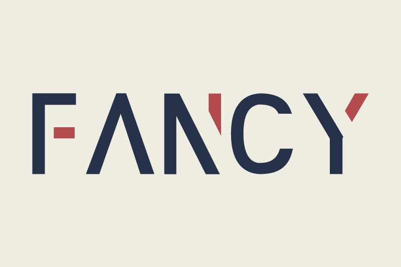 Przykład czcionki Fancy