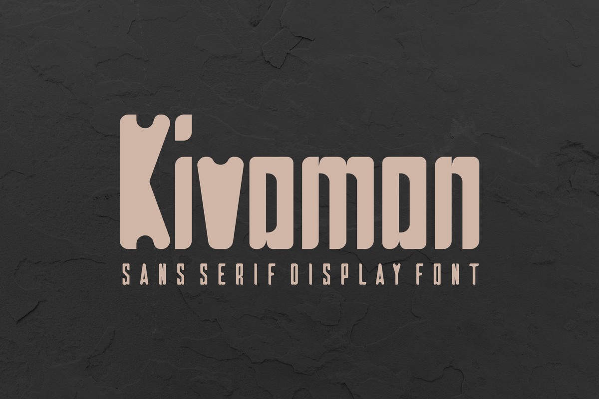 Przykład czcionki Kivomon